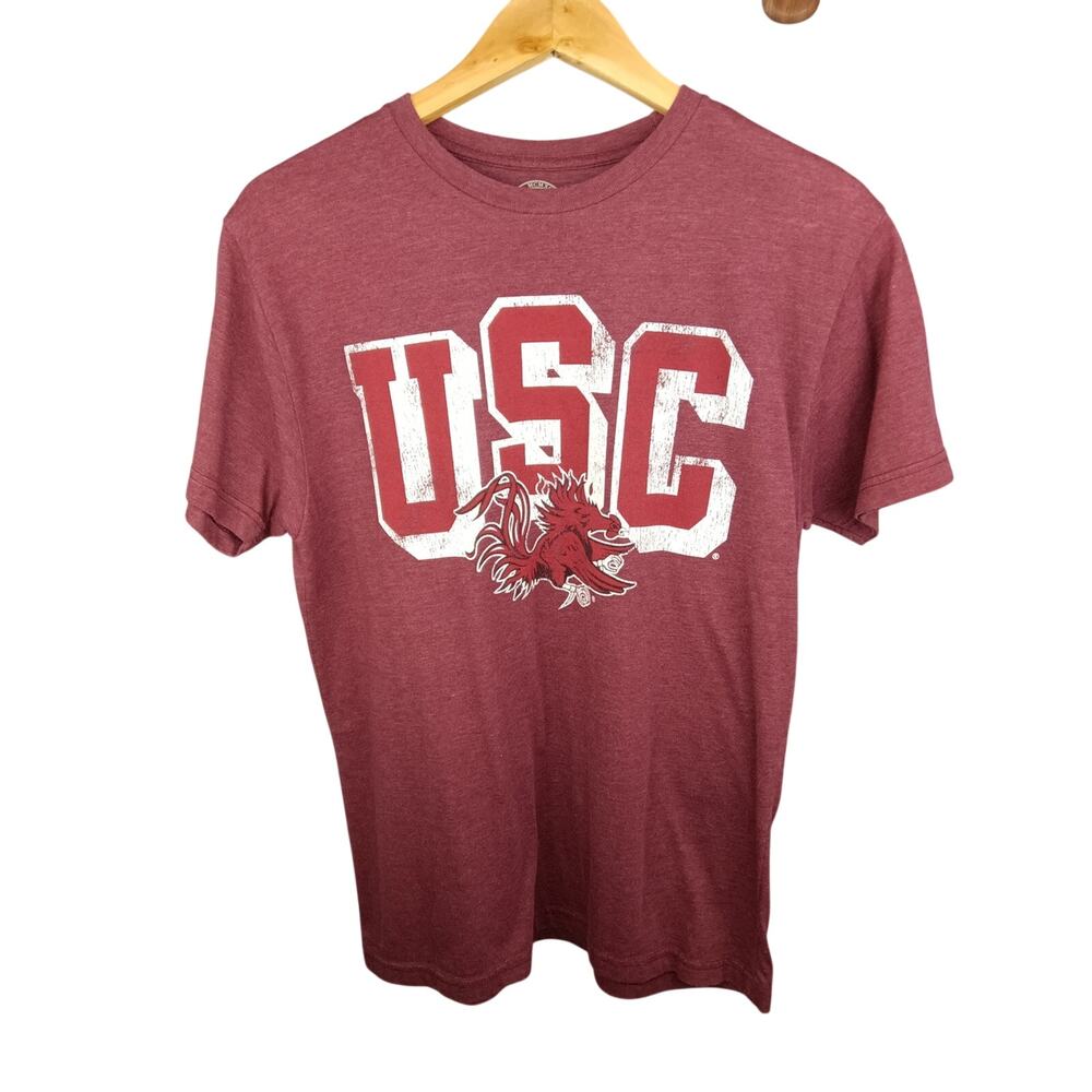 USC Gamecocks Garnet Short-Sleeve Graphic Tee